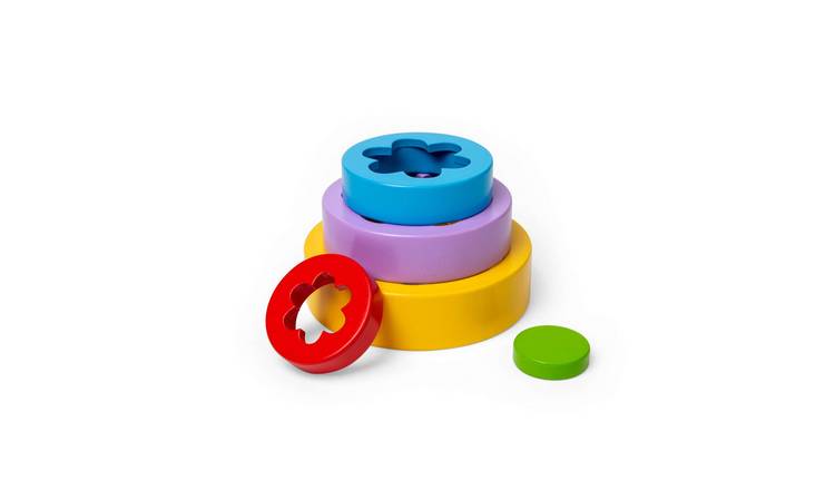 Bigjigs Toys Flower Tower - 12 Months +
