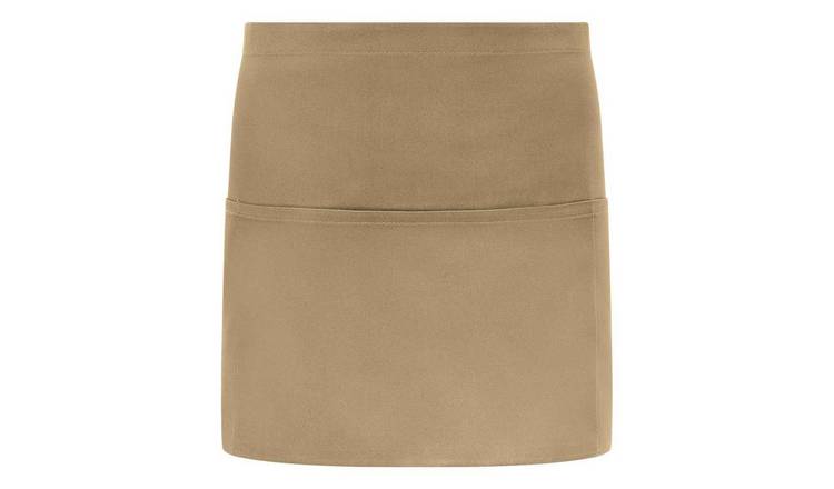 Brand Lab Unisex Adult Short Apron - Khaki