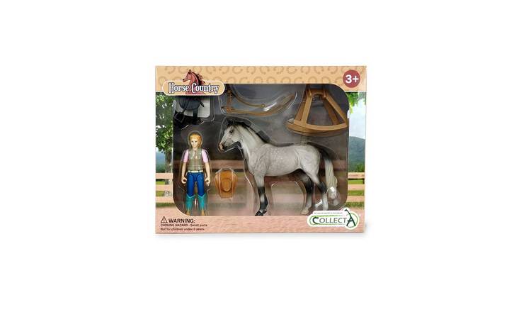 CollectA Lady Hobby Rider & Accessories Window Box - 3 Years +