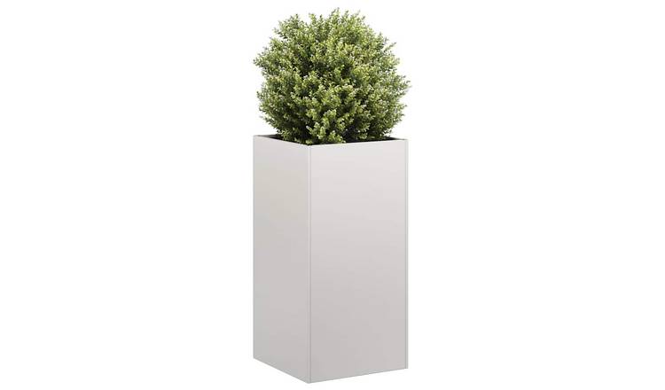 Walplus Stainless Steel Garden Planter - 40 x 40 x 80 cm