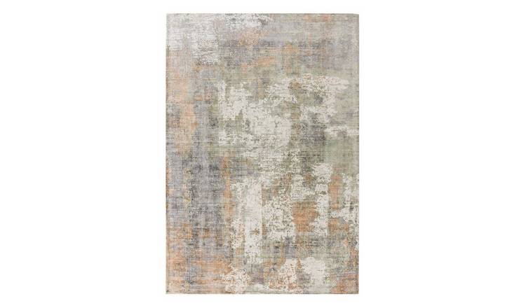 Mega Flooring Grey Handmade Abstract Rug - 160 x 230cm