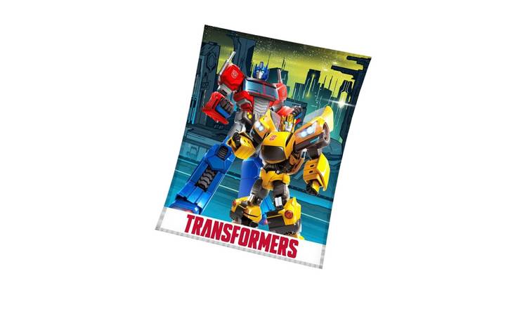 Transformers Fleece Characters Blanket - 160cm x 130cm