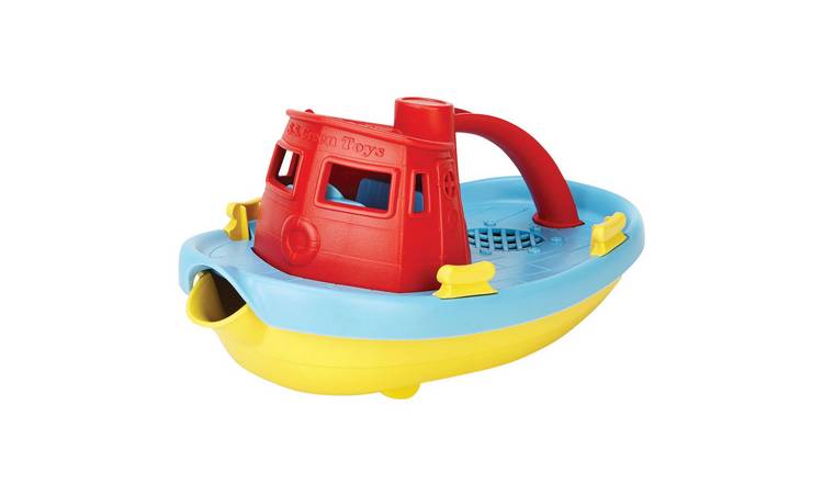 Green Toys Tugboat (Red) - 6 Months +