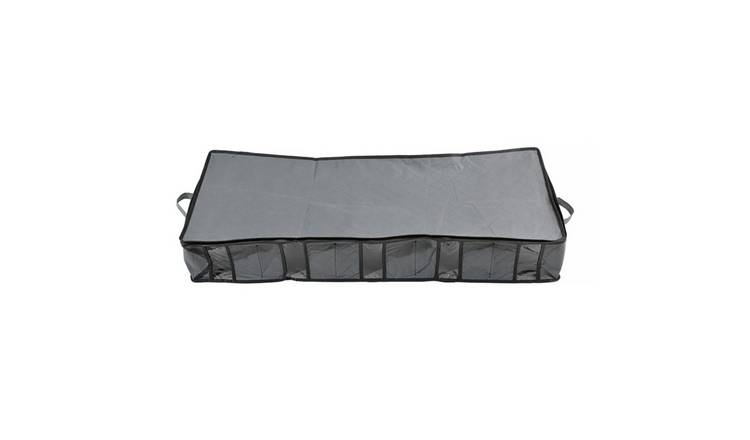 Living and Home Underbed Storage Organiser with 5 Compartments
