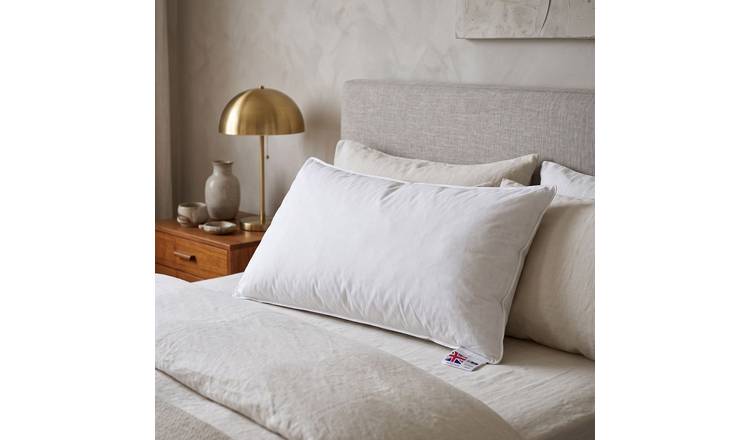 Homescapes Premium Goose Down European Pillow - 40 x 80 cm