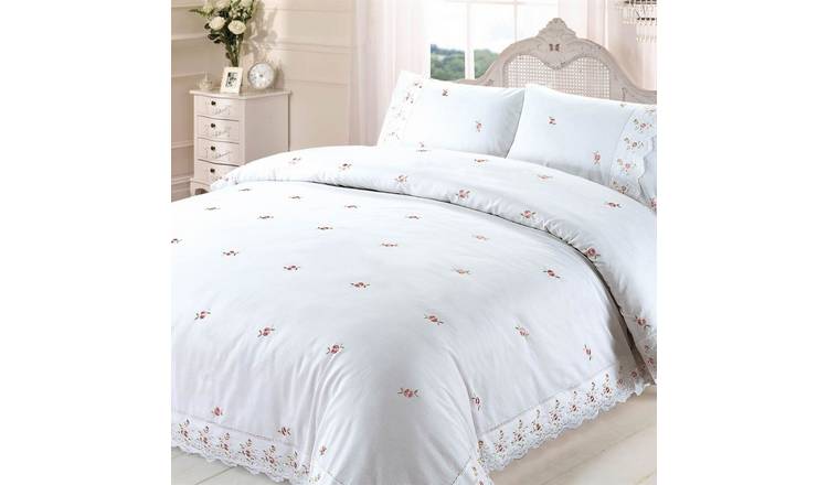 Rapport Sophie White Duvet Cover Set - King