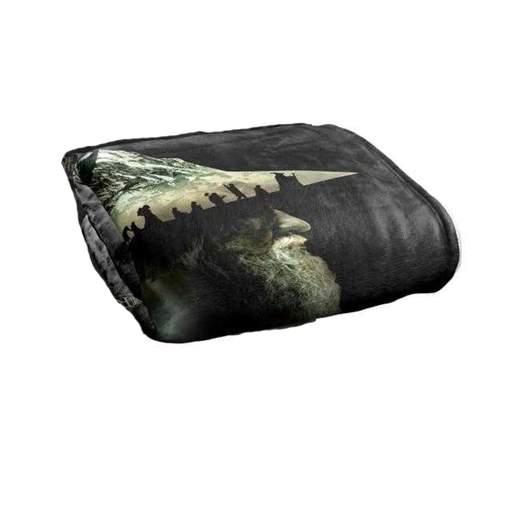 The Lord Of The Rings Gandalf Fellowship Mountain Blanket - 147cm x 91cm - Image 3
