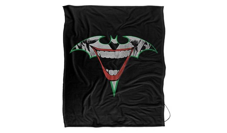 Batman The Joker Bat Soft Touch Blanket - 147cm x 91cm