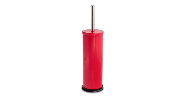 Harbour Housewares Round Toilet Brush - Red