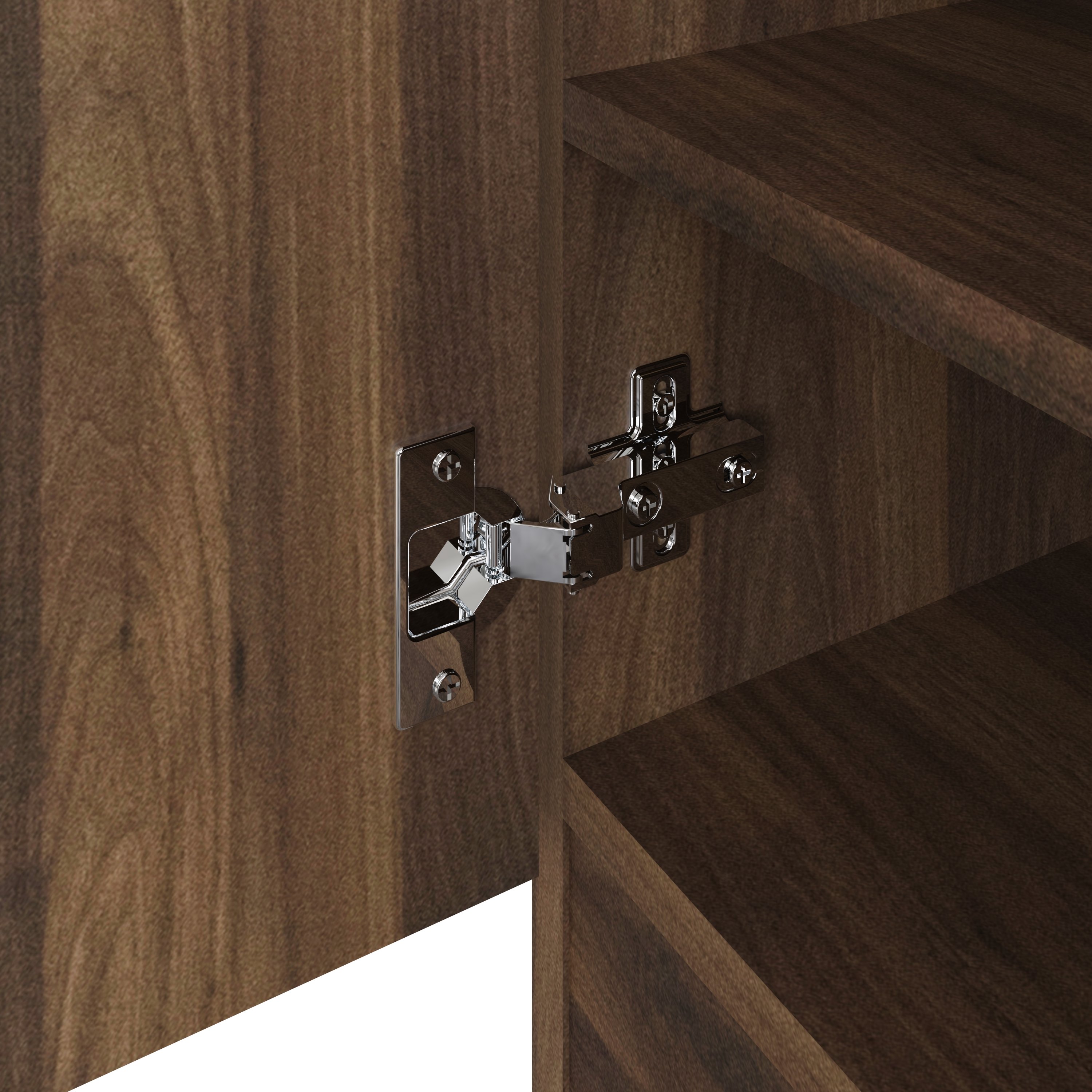 GFW Catania TV Unit - Walnut - Image 5