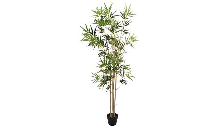 Walplus Bamboo Artificial Bambo Tree - Green - 75.5 x 18 x 175 cm