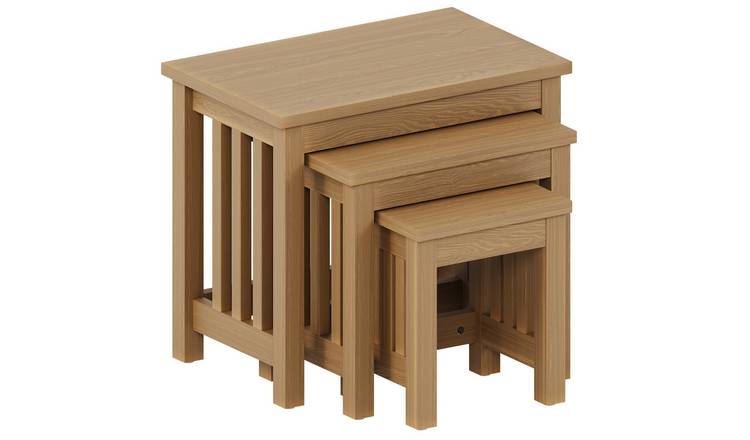 Vida Designs Ashton Nest of Tables - Natural
