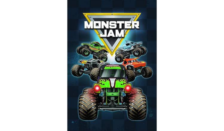 Monster Jam Fleece Blanket - 150cm x 100cm