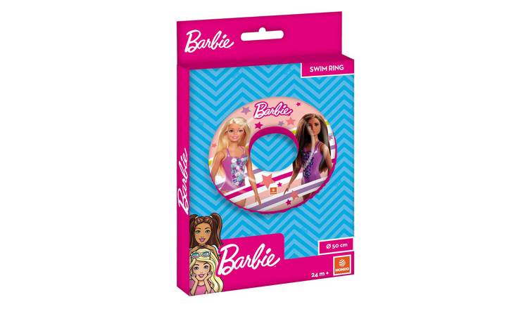 Mondo 50cm Barbie Inflatable Swim Ring - Pink