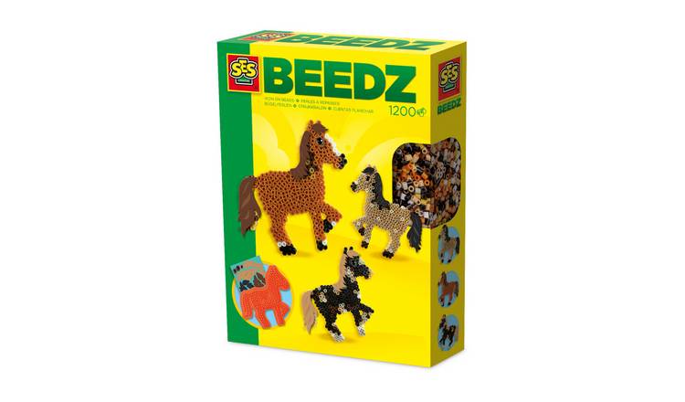 SES Creative Iron On Beads Horse Craft Set - Age 5+
