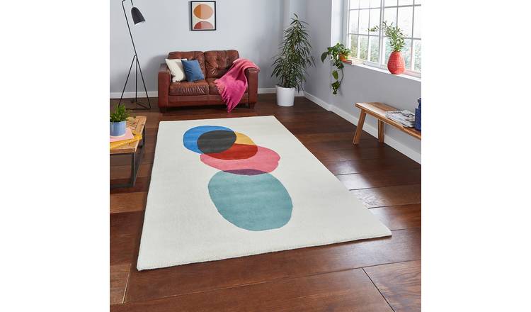 Mega Flooring Multi Modern Abstract Rug - 120 x 170cm