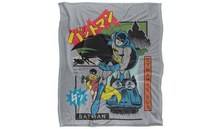 Batman Robin Kanji Cover Blanket - 147cm x 91cm