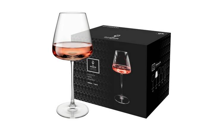 Argon Tableware Dulwich Crystal Rosé Wine Glasses - 600ml - Pack of 24