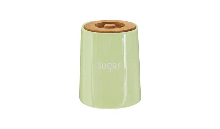 Orsina Fletcher Ceramic Sugar Canister – Green