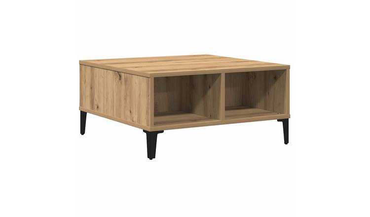 Walplus Coffee Table - Artisan Oak - 60 x 60 x 30 cm