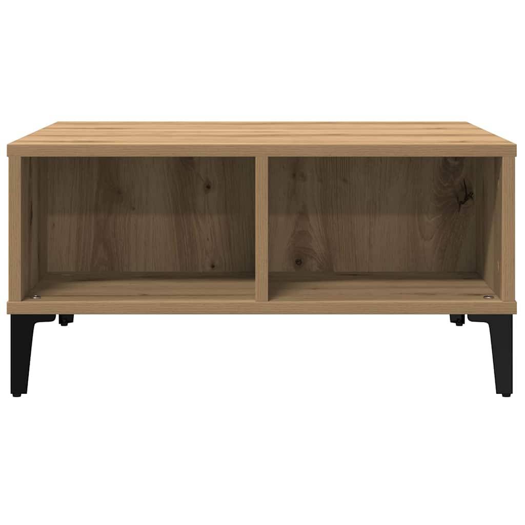 Walplus Coffee Table - Artisan Oak - 60 x 60 x 30 cm - Image 4