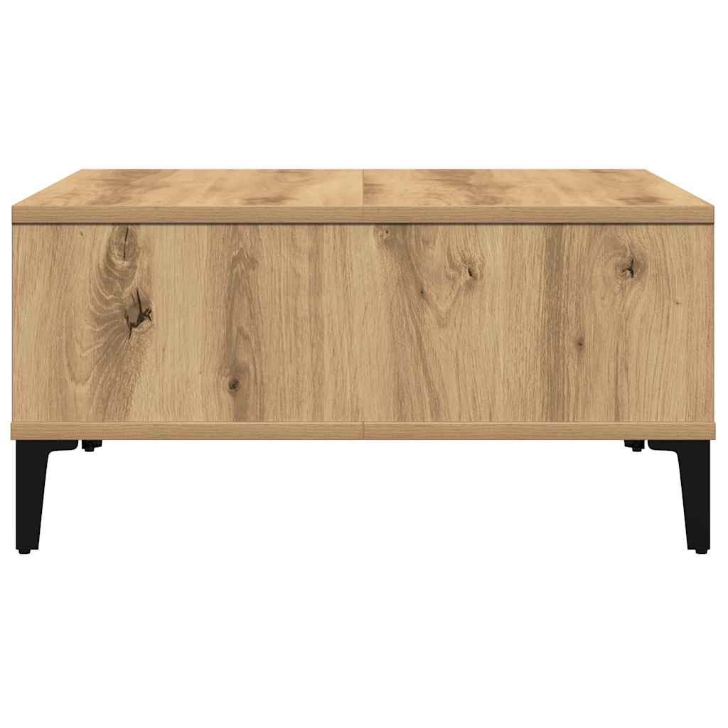 Walplus Coffee Table - Artisan Oak - 60 x 60 x 30 cm - Image 5