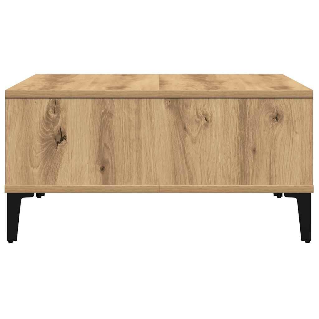 Walplus Coffee Table - Artisan Oak - 60 x 60 x 30 cm - Image 5