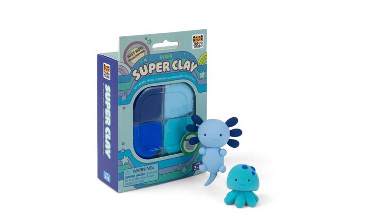 Tiger Tribe Super Clay Ocean Blue - 4 Years +