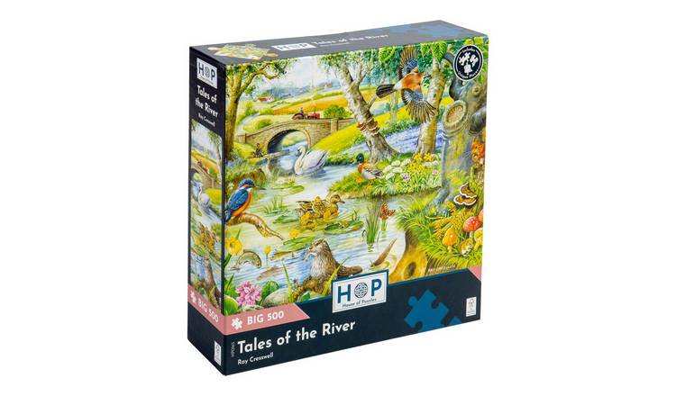 The House of Puzzles Tales Of The River BIG 500 Piece Jigsaw Puzzle