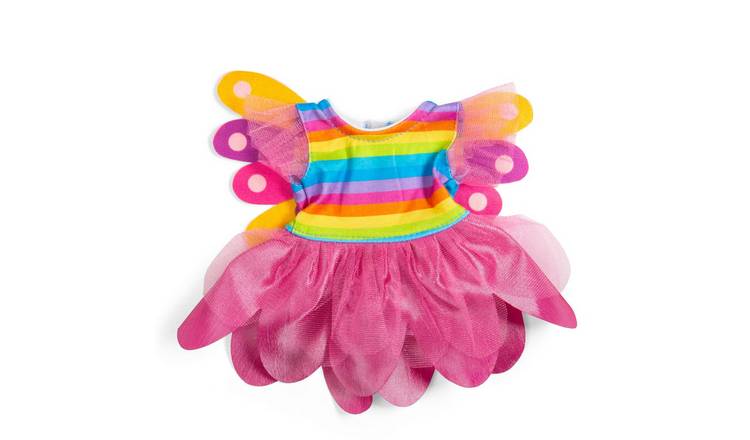 Bigjigs Toys Rainbow Fairy Dress For Medium Doll