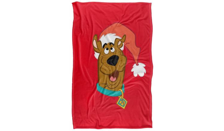 Scooby Doo Santa Hat Soft Touch Blanket - 152cm x 127cm