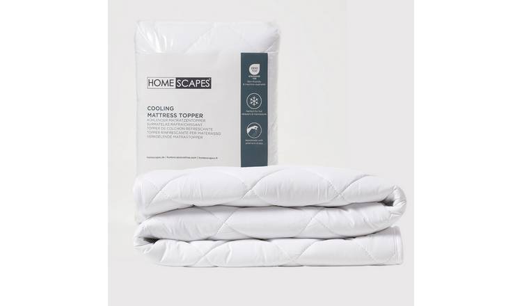 Homescapes Advanced Cooling Mattress Topper - Single