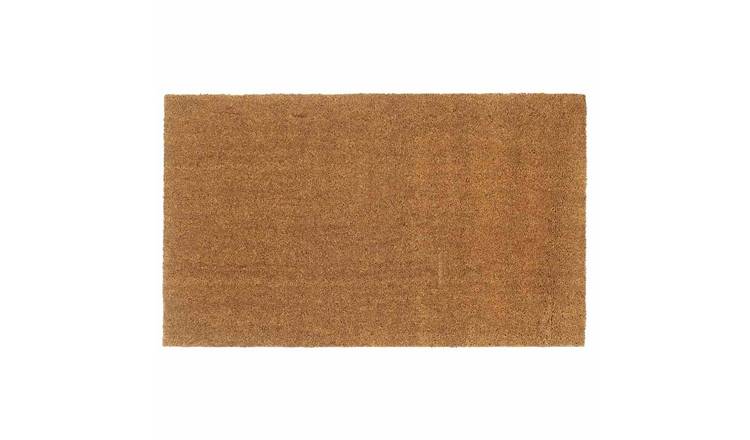 Walplus 24 mm Thick Coir Door Mat - Natural - 90 x 150 cm