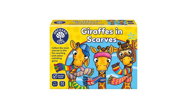 Orchard Toys Giraffes In Scarves Children's Board Game