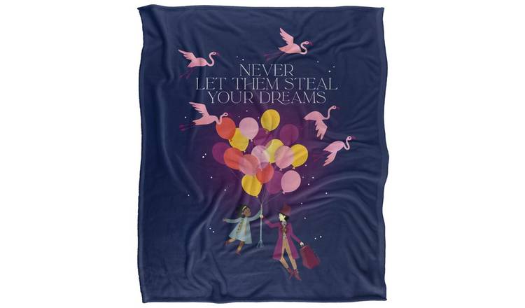 Willy Wonka & The Chocolate Them Steal Your Dreams Blanket - 152cm x 127cm