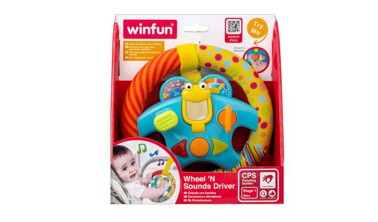 Winfun Wheel N Sounds Driver Baby Activity Toy