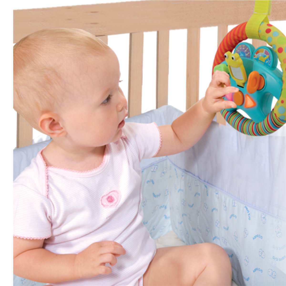 Winfun Wheel N Sounds Driver Baby Childrens Sensory Activity Toy - 3 Months+ - Image 2