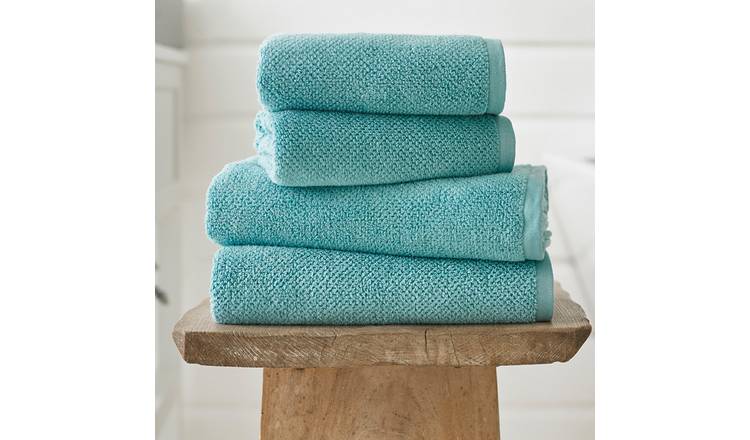 Deyongs Romeo Cotton Bath Sheet - Seafoam