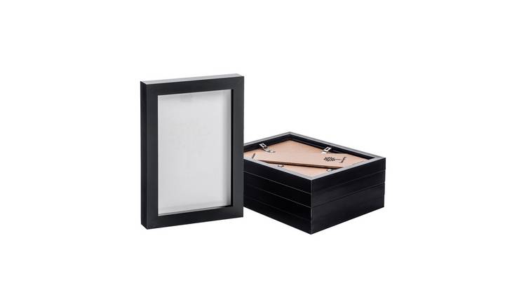 Nicola Spring Photo Frames - 5" x 7" - Set of 5 - Black