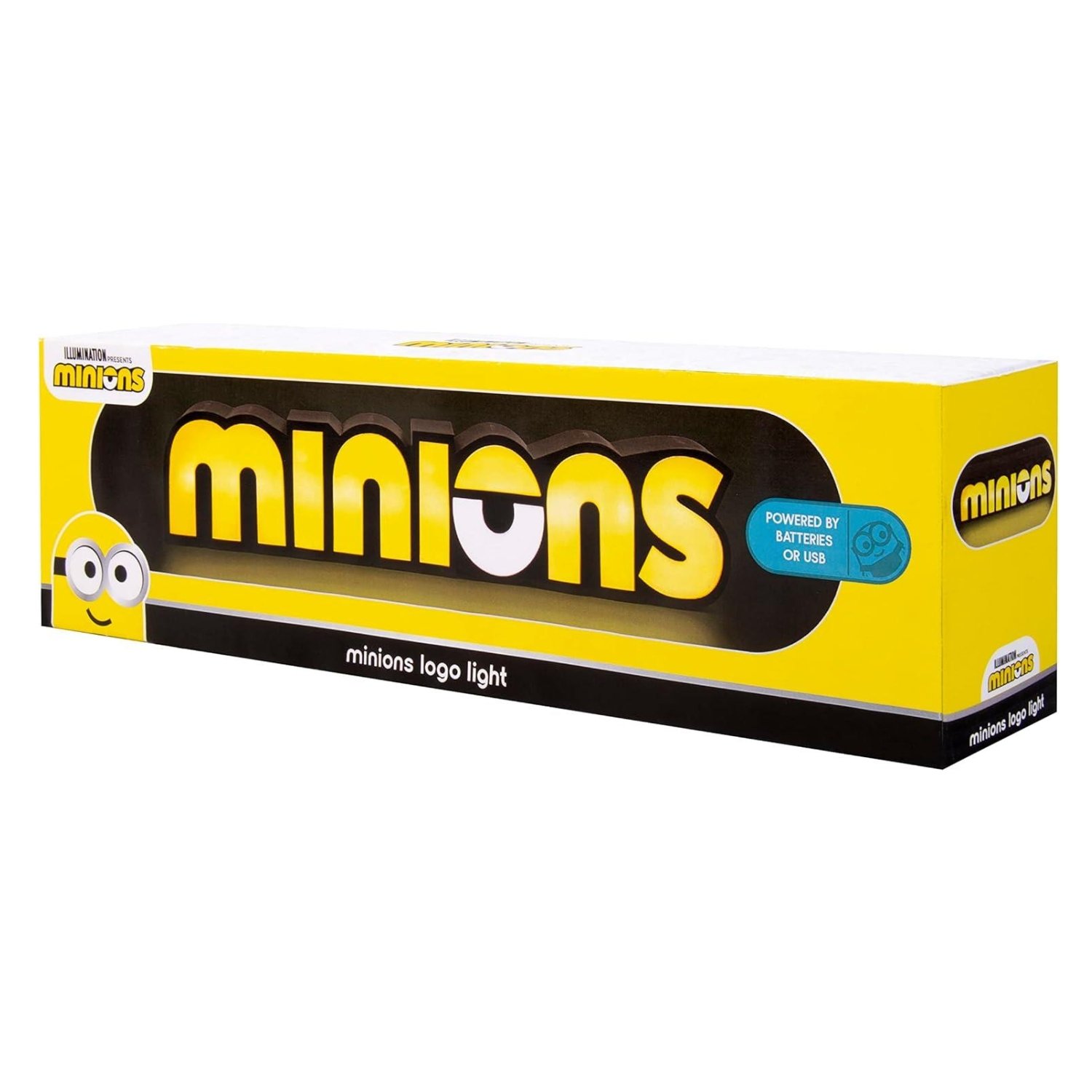 Fizz Creations Minions LED Logo Light - Yellow - Image 2