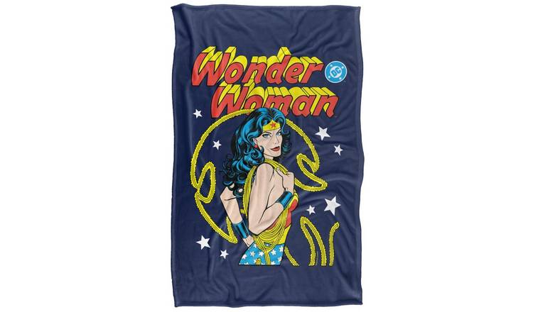 Wonder Woman Golden Lasso Cover Blanket - 147cm x 91cm