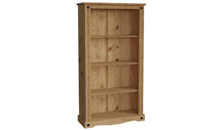 Vida Designs Corona Medium Bookcase - Pine