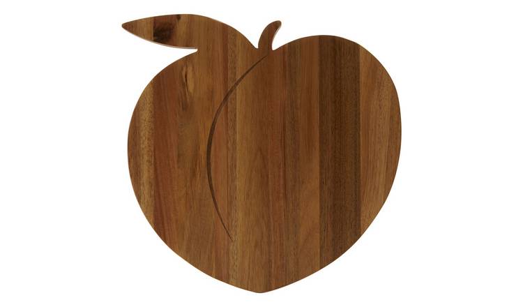 Orsina Socorro Mimo Peach Chopping and Serving Board - Brown