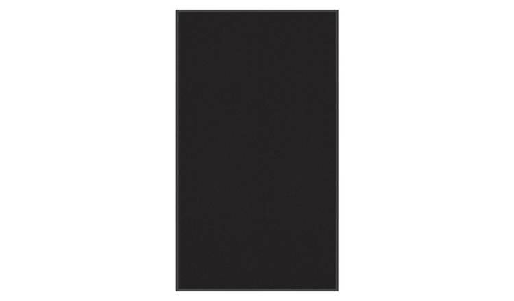 Walplus 6mm Thick Polypropylene Doormat - Black - 115 x 200 cm