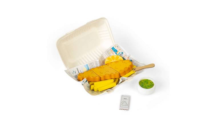 Bigjigs Toys Fish and Chips - 18 Months +