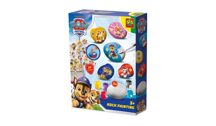 SES Creative Paw Patrol Rock Painting Craft Activity Set