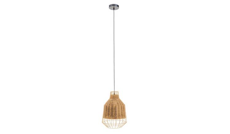 Orsina Jaya Rattan Pendant Light - Natural