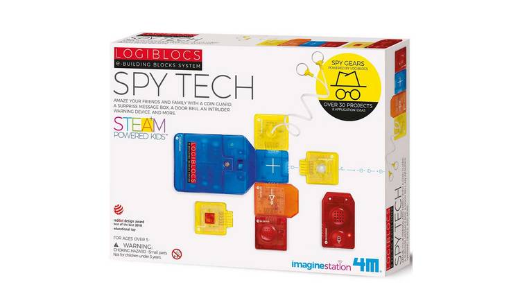 4M Logiblocs Spy Tech - 5 Years +