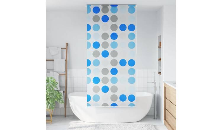 Walplus Shower Roller Blind Circle - 100 x 240 cm