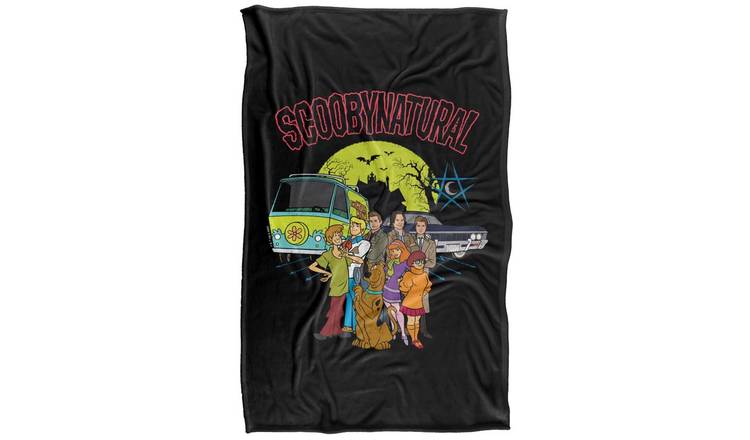 Scooby Doo Scoobynatural Mystery Machine Baby With Gang Blanket - 152cm x 127cm